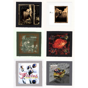 Pixies - Doolittle, Bossanova Album Cloth Patch or Magnet Set 
